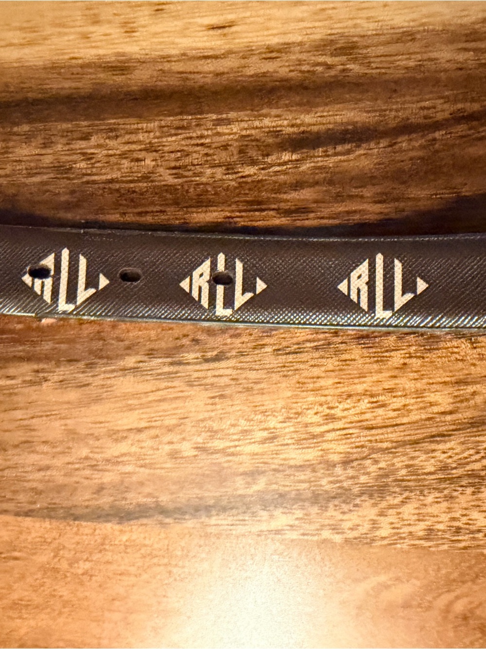 Vintage‎ RALPH LAUREN Brown Signature Belt Size Large 42” - Picture 7 of 8
